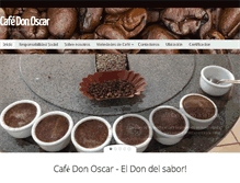 Tablet Screenshot of cafedonoscar.com